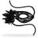 Ohmama Masks Lace Eyemask and Flower - Black