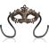 Ohmama Masks Venetian Eyemask - Copper