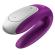 Satisfyer Double Fun Partner Vibrator - Purple