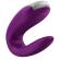 Satisfyer Double Fun Partner Vibrator - Purple