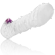 Ohmama Textured Penis Sleeve With Vibrating Bullet