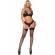 Leg Avenue Three Pieces Set One Size - Black