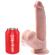 King Cock Plus 3D Cock Swinging Balls 24.5 CM - Light Skin