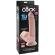 King Cock Plus 3D Cock Swinging Balls 24.5 CM - Light Skin