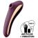 Satisfyer Dual Kiss Clit Stimulating - Wine Red