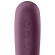 Satisfyer Dual Kiss Clit Stimulating - Wine Red