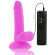 Diversia Flexible Vibrating Dildo 17 CM - Purple