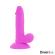 Diversia Flexible Vibrating Dildo 17 CM - Purple