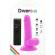 Diversia Flexible Vibrating Dildo 17 CM - Purple