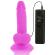 Diversia Flexible Vibrating Dildo 17 CM - Purple