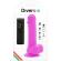 Diversia Flexible Vibrating Dildo 20.5 CM - Purple