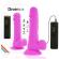 Diversia Flexible Vibrating Dildo 20.5 CM - Purple