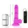 Diversia Flexible Vibrating Dildo 20.5 CM - Purple