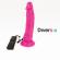 Diversia Flexible Vibrating Dildo 21 CM - Purple