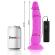 Diversia Flexible Vibrating Dildo 21 CM - Purple