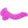 Diversia Flexible Vibrating Dildo 21.5 CM - Purple