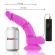 Diversia Flexible Vibrating Dildo 21.5 CM - Purple