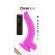 Diversia Flexible Vibrating Dildo 21.5 CM - Purple