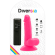 Diversia Flexible Vibrating Dildo 17 CM - Pink