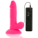 Diversia Flexible Vibrating Dildo 17 CM - Pink