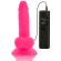 Diversia Flexible Vibrating Dildo 17 CM - Pink