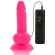 Diversia Flexible Vibrating Dildo 17 CM - Pink