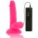 Diversia Flexible Vibrating Dildo 17 CM - Pink