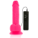 Diversia Flexible Vibrating Dildo 20.5 CM - Pink