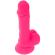 Diversia Flexible Vibrating Dildo 20.5 CM - Pink