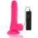 Diversia Flexible Vibrating Dildo 20.5 CM - Pink