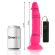 Diversia Flexible Vibrating Dildo 21 CM - Pink