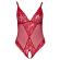 Cottelli Curves Crotchless Body Red