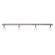 Ohmama Fetish Detachable Spreader Metal Bar 4 Hooks