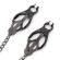 Ohmama Dark Chain Japanese Nipple Clamps