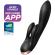 Satisfyer Double Flex Vibrator - Black