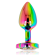 Ohmama Anal Plug Iridescent Heart - Small