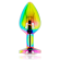 Ohmama Anal Plug Iridescent Circle - Medium