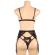 Subblime Three Pieces Set Bra+ Garter Belt + Thong