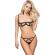 Subblime Two Pieces Set Strappy Bra and Thong