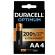 Duracell Optimum 200 Alkaline Battery Aa LR6 4 Unit