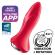 Satisfyer Rotator Plug 1+ Vibrating Plug - Red