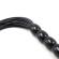 Ohmama Fetish Ribbed Silicone Handle Flogger 22 CM