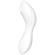 Satisfyer Curvy Trinity 5 Air Pulse Stimulator & Vibrator - White