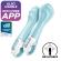 Satisfyer Air Pump Vibrator 5+ Inflatable G-Spot Vibrator - Blue