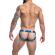 CUT4MEN - Jockstrap Desire Blue Leatherette