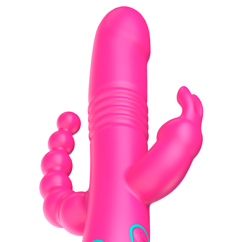 Happy Loky Donald Triple Stimulation: Anal, G-Spot & Clitoral Watchme Wireless Technology Compatible