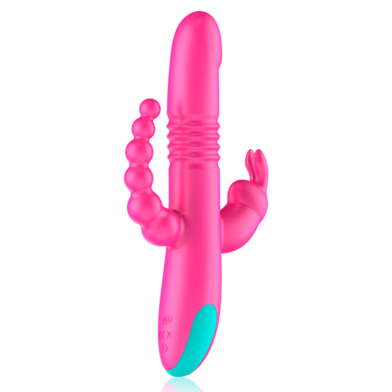 Happy Loky Donald Triple Stimulation: Anal, G-Spot & Clitoral Watchme Wireless Technology Compatible