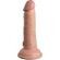 King Cock Elite 6 Inch Dual Density Vibrating Cock Flesh Pink