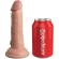 King Cock Elite 6 Inch Dual Density Vibrating Cock Flesh Pink