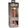 King Cock Elite 6 Inch Dual Density Vibrating Cock Flesh Brown